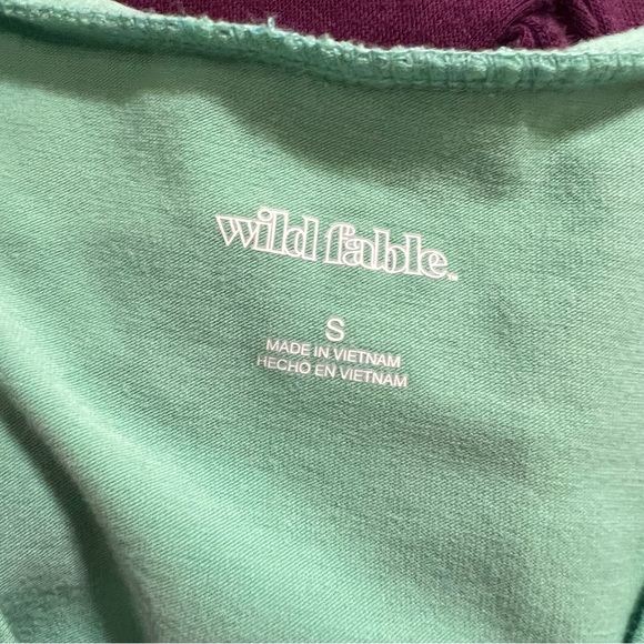 Wild Fable Mint Green Crop Top - Picture 3 of 3